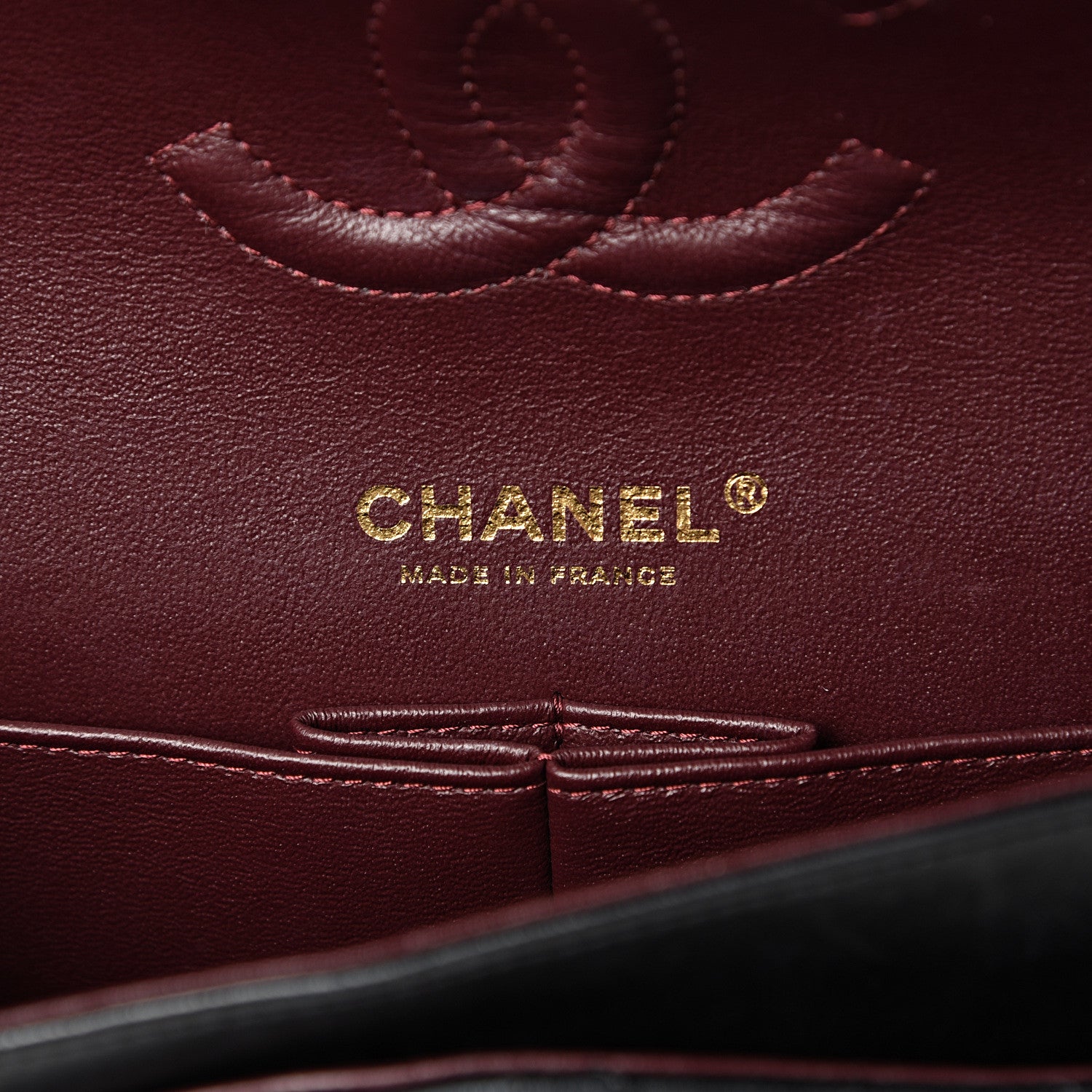 Chanel Lambskin Quilted Medium Double Flap Black 5 of 17