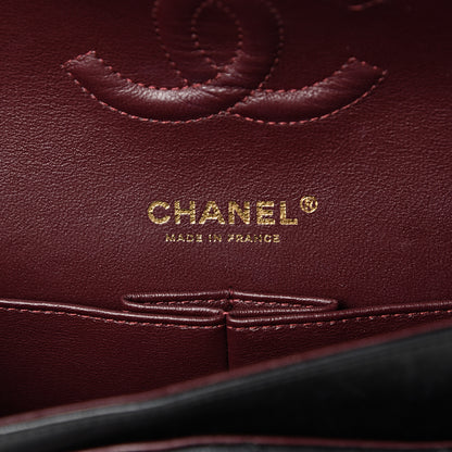 Chanel Lambskin Quilted Medium Double Flap Black 5 of 17