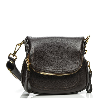 Tom Ford Calfskin Jennifer Mini Crossbody Bag Brown 1 of 6