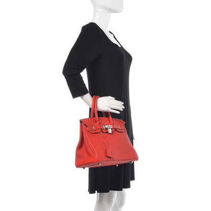Hermes Togo Birkin 30 Rouge de Coeur 2 of 37
