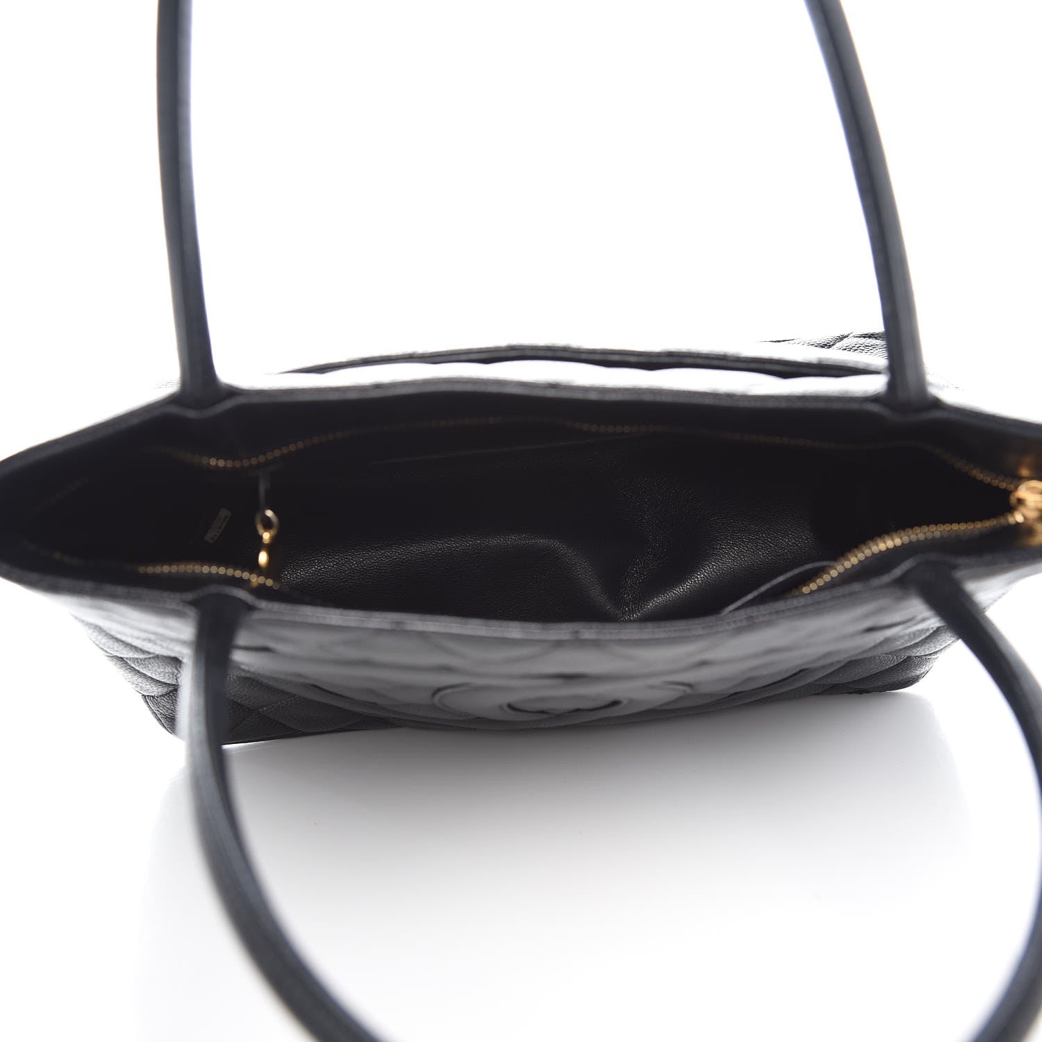 Chanel Caviar Quilted Medallion Tote Black 5 of 7