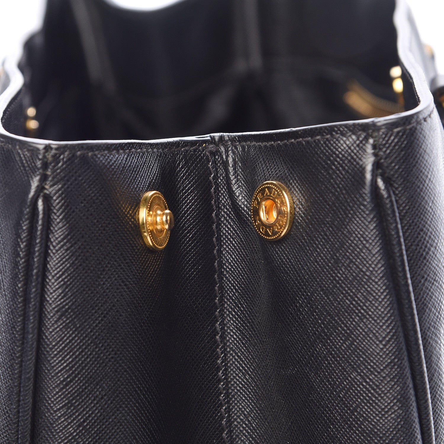 Prada Saffiano Lux Large Tote Black 12 of 19