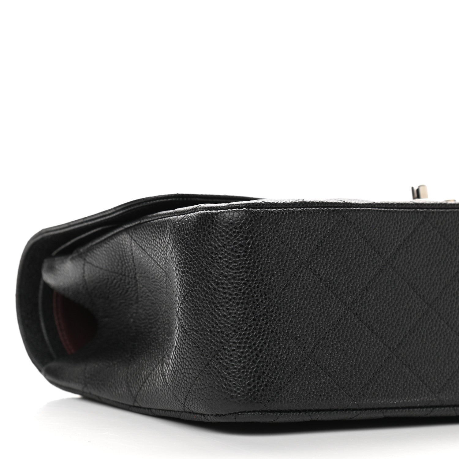 Chanel Caviar Quilted Jumbo Double Flap Black 8 of 9