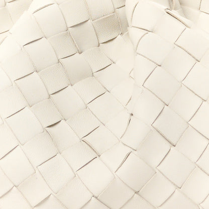 Bottega Veneta Nappa Maxi Intrecciato The Pouch Oversized Clutch Plaster 9 of 11