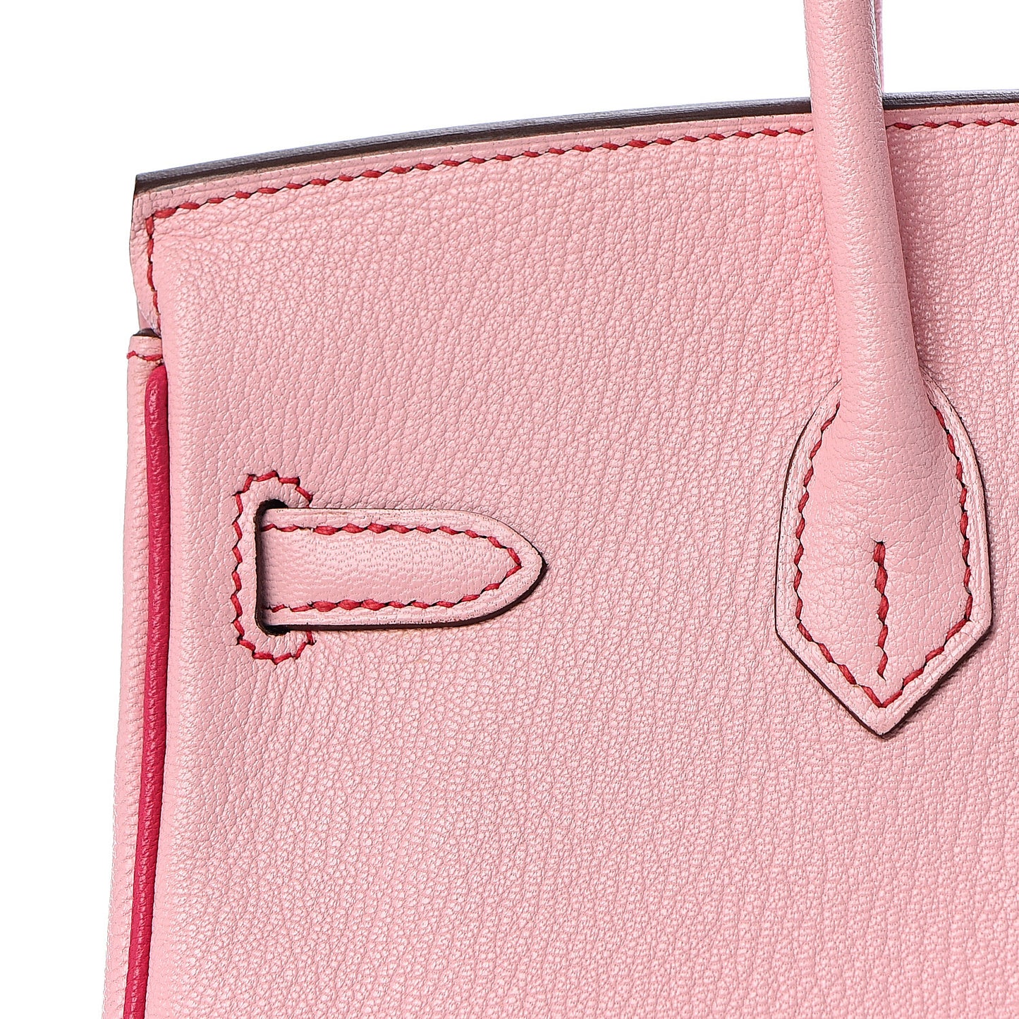 Chevre Mysore Horseshoe Birkin 25 Rose Sakura Rose Tyrien