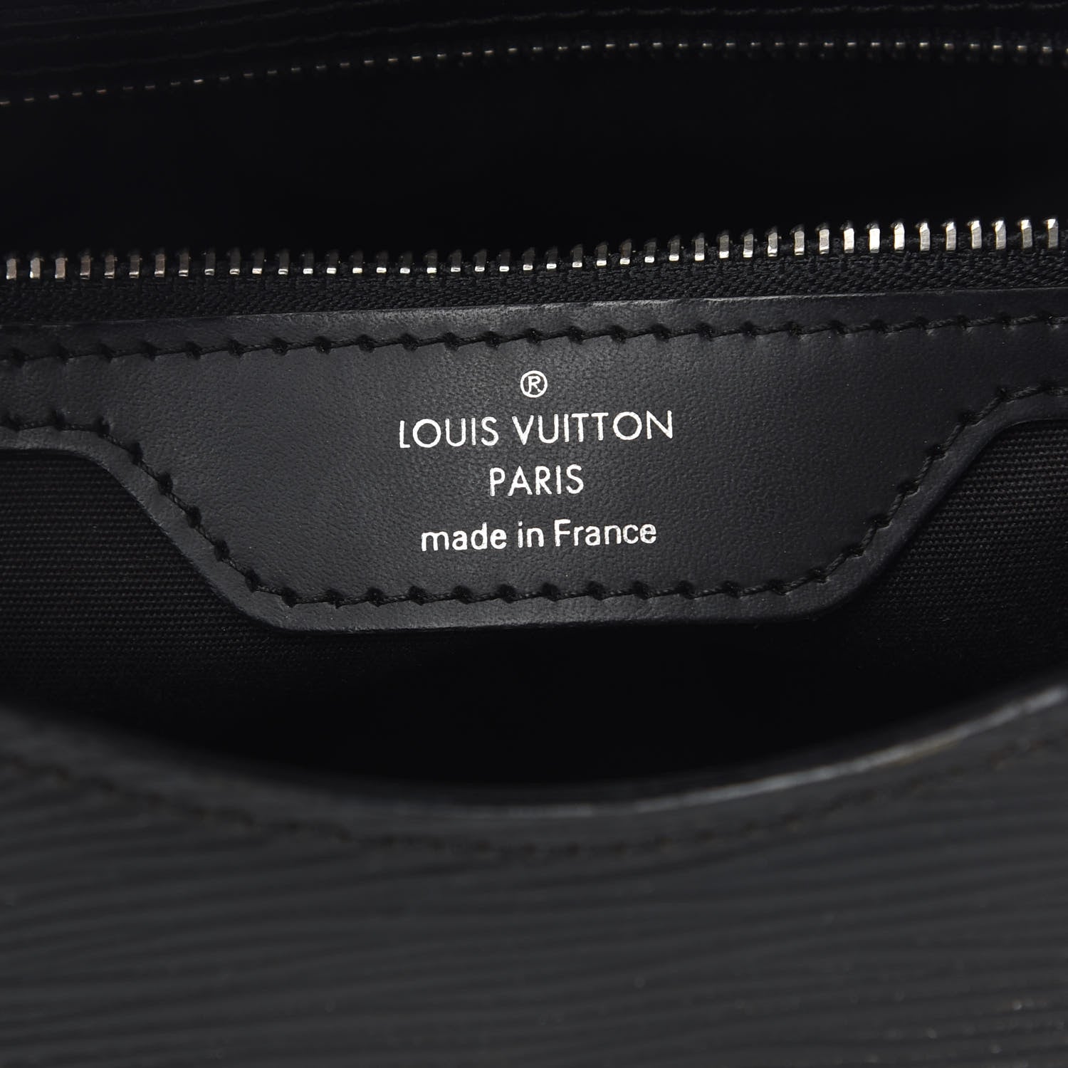 Louis Vuitton Epi Montaigne Sac Black 6 of 10