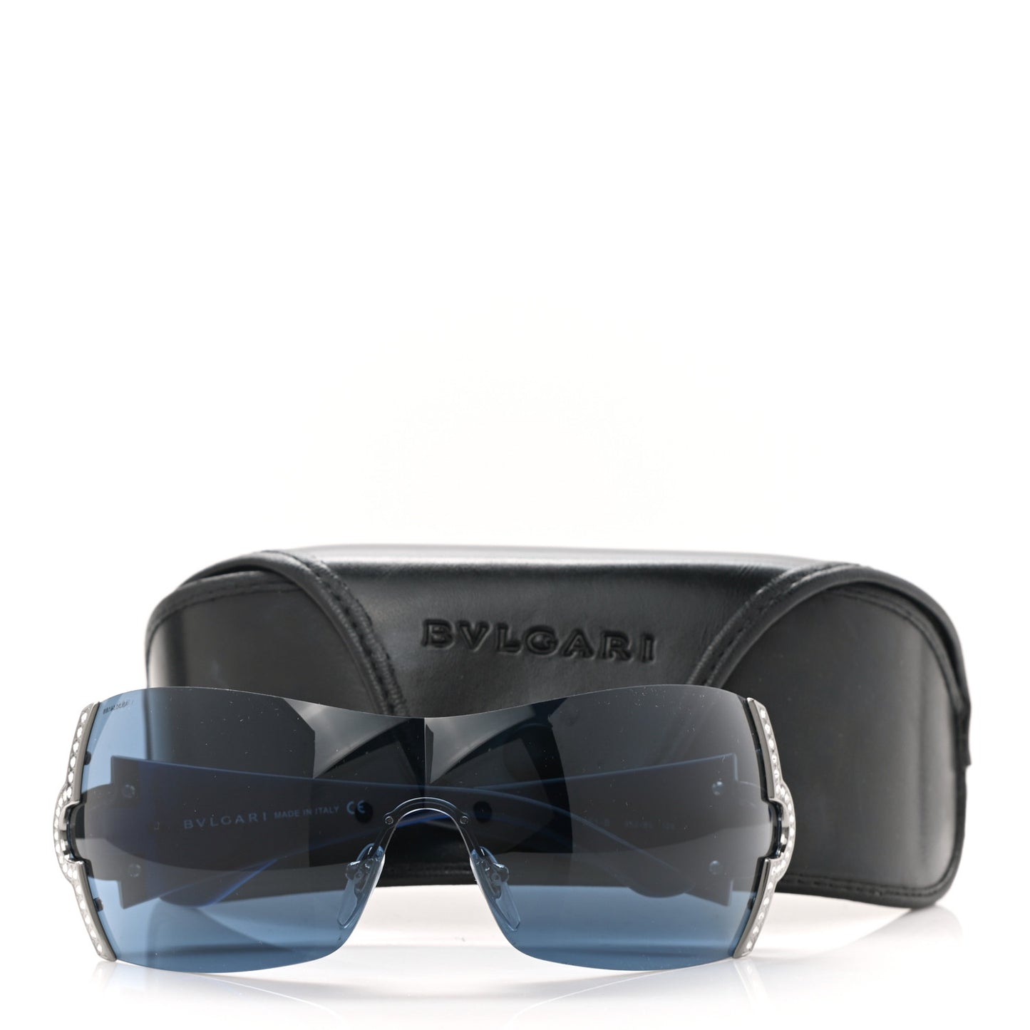 BVLGARI Crystal Sunglasses 651-B Blue