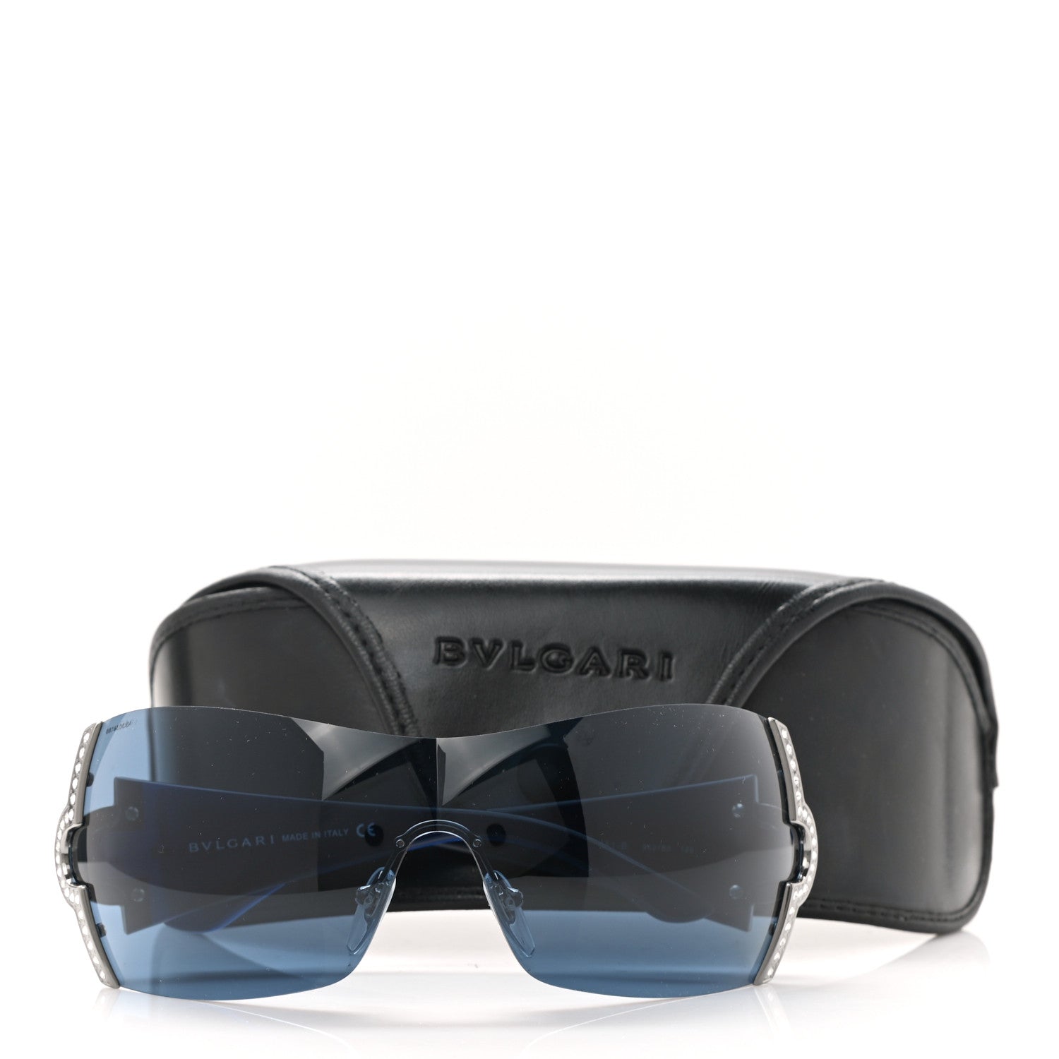 Bulgari BVLGARI Crystal Sunglasses 651-B Blue 9 of 9