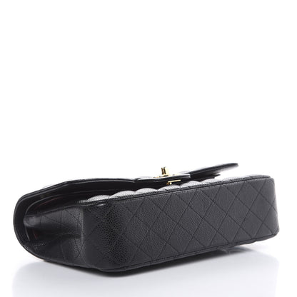 Chanel Caviar Quilted Medium Double Flap Black 4 of 10