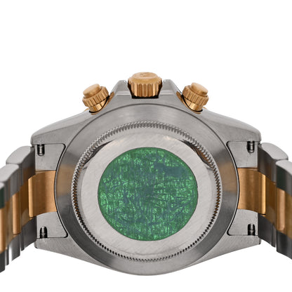 Rolex Stainless Steel 18K Yellow Gold Mother of Pearl 40mm Oyster Perpetual Cosmograph Daytona Watch 116523 4 of 5