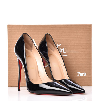 Christian Louboutin Patent So Kate 120 Pumps 40 Black 12 of 12