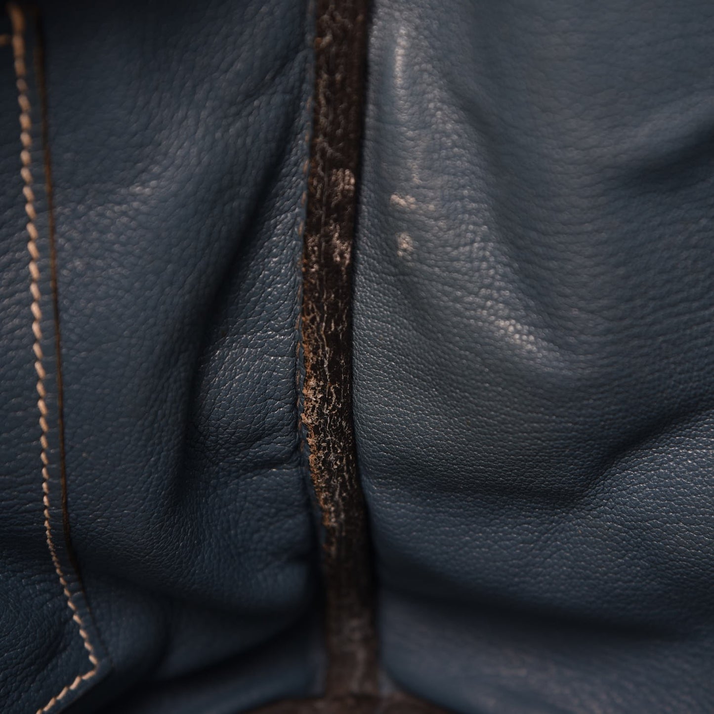 Taurillon Clemence Birkin 35 Bleu Thalassa