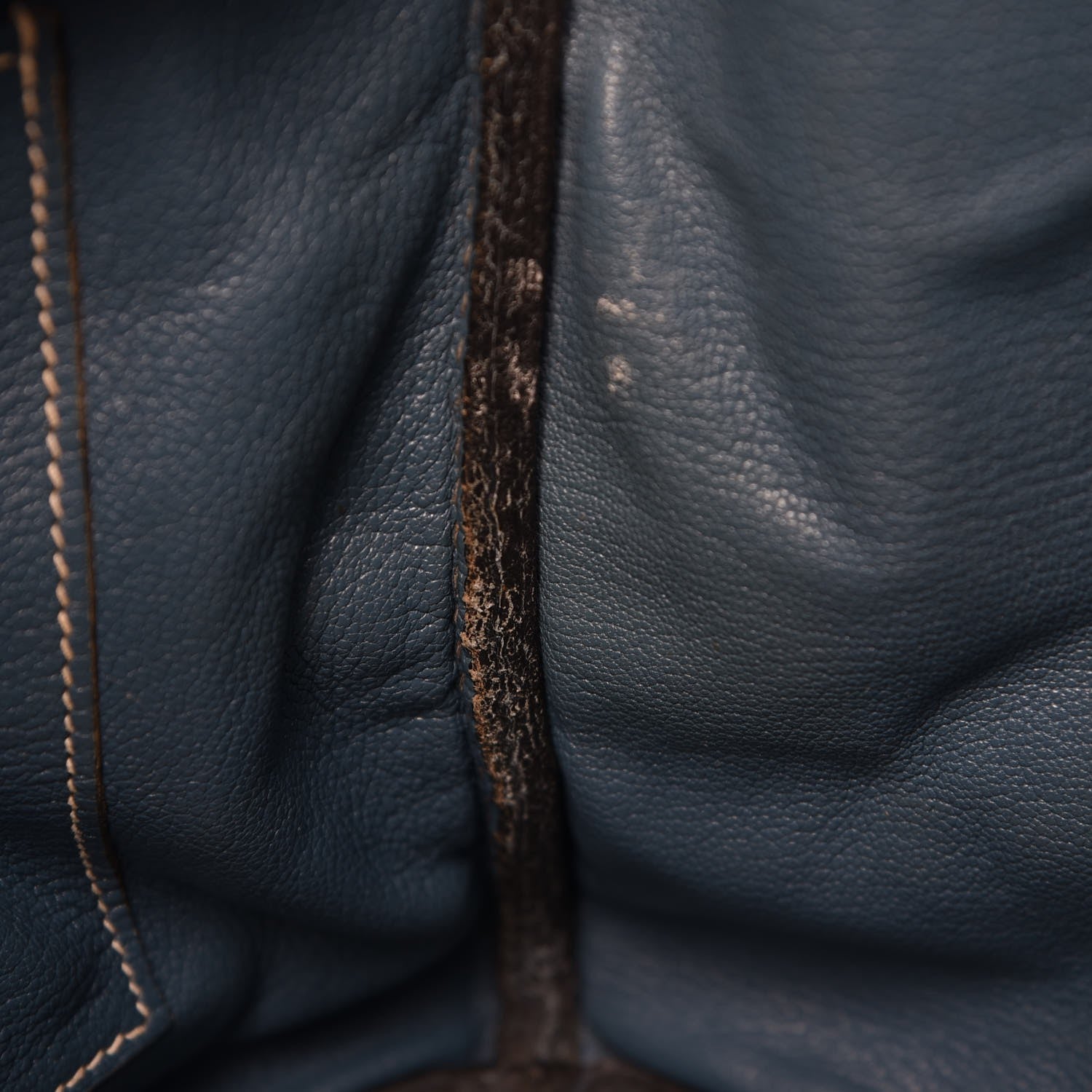 Hermes Taurillon Clemence Birkin 35 Bleu Thalassa 21 of 44