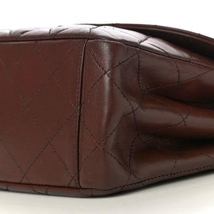 Chanel Lambskin Quilted Small Single Flap Brown 9 of 14
