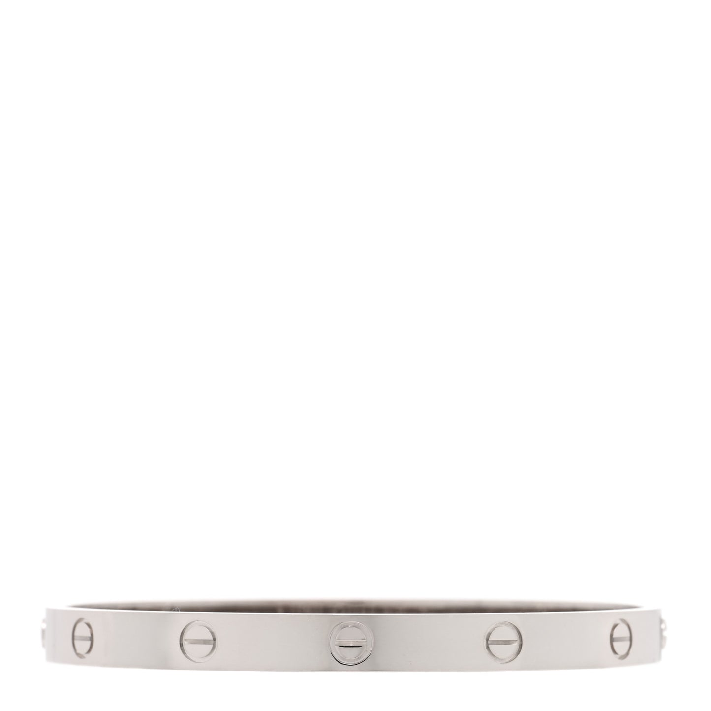 18K White Gold LOVE Bracelet 19