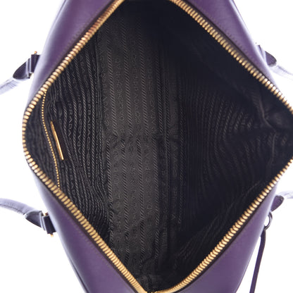 Prada Saffiano Lux Bowler Viola 5 of 16