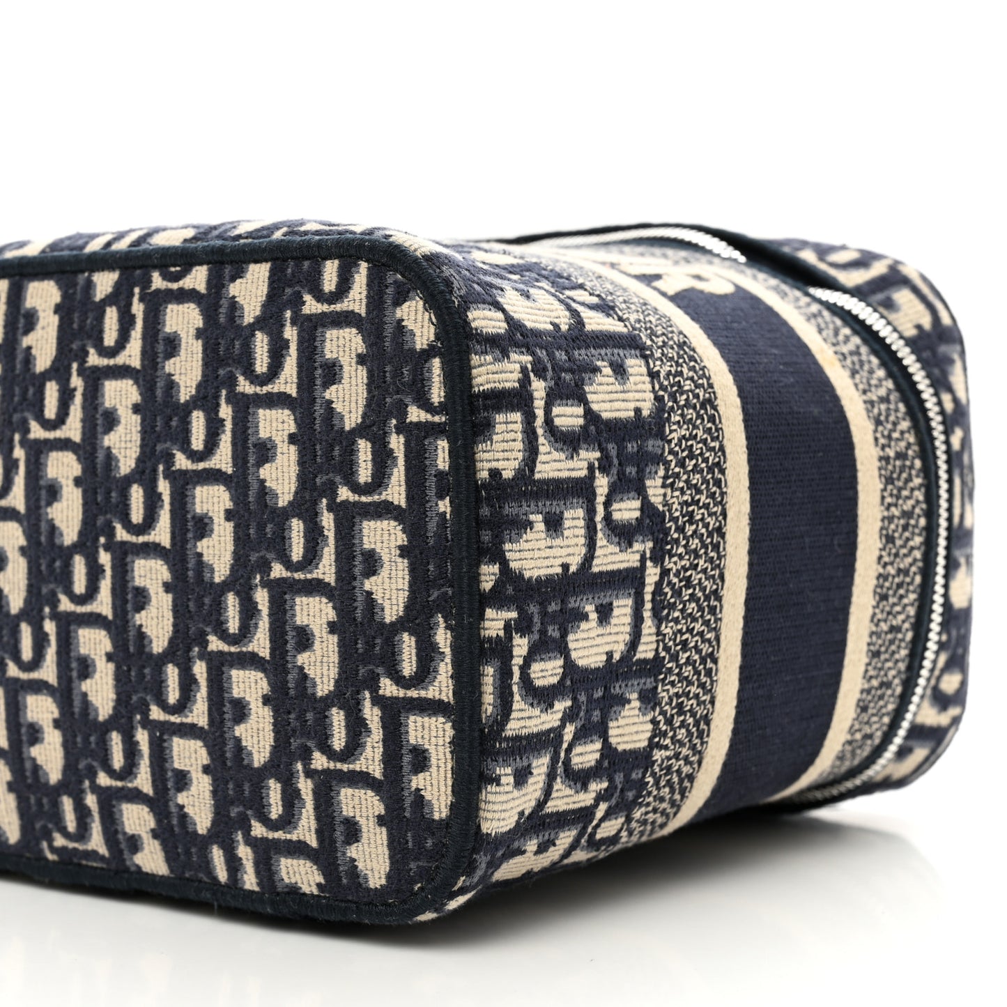 Oblique Diortravel Vanity Case Blue
