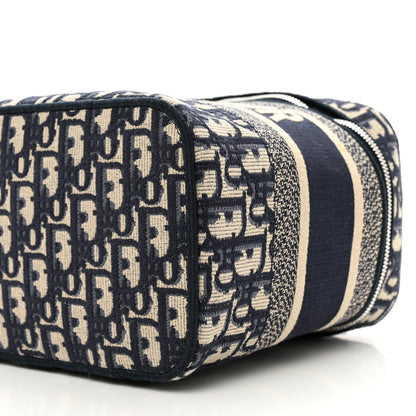 Christian Dior Oblique Diortravel Vanity Case Blue 9 of 11
