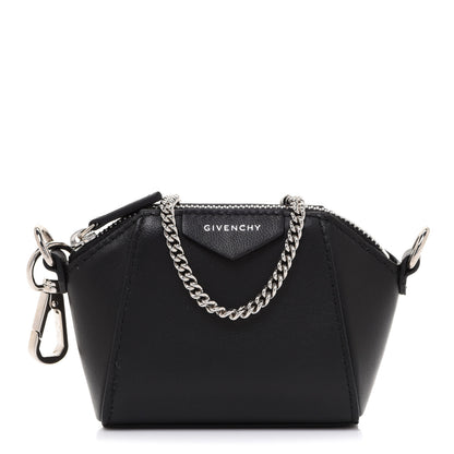 Givenchy Lambskin Baby Antigona with Chain Black 1 of 6