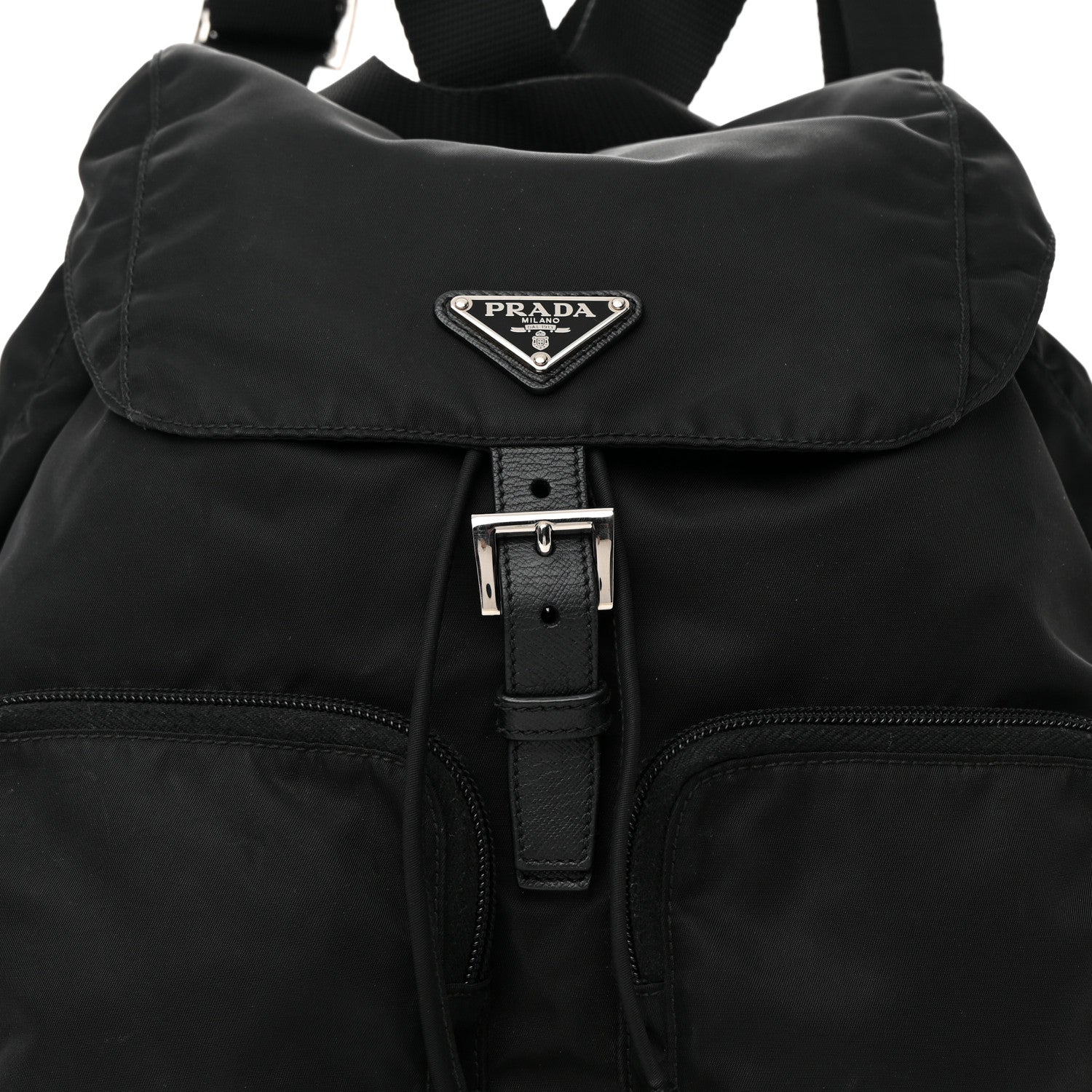 Prada Nylon Vela Large Backpack Black 9 of 22