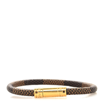 Louis Vuitton Damier Ebene Keep It Bracelet 1 of 5