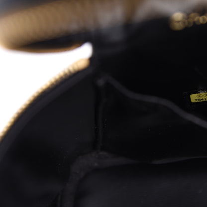 Chanel Caviar Vanity Cosmetic Case Black 7 of 12