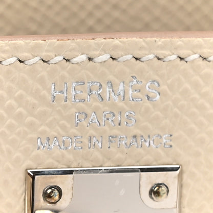 Hermes Epsom Kelly Sellier 25 Craie 6 of 11