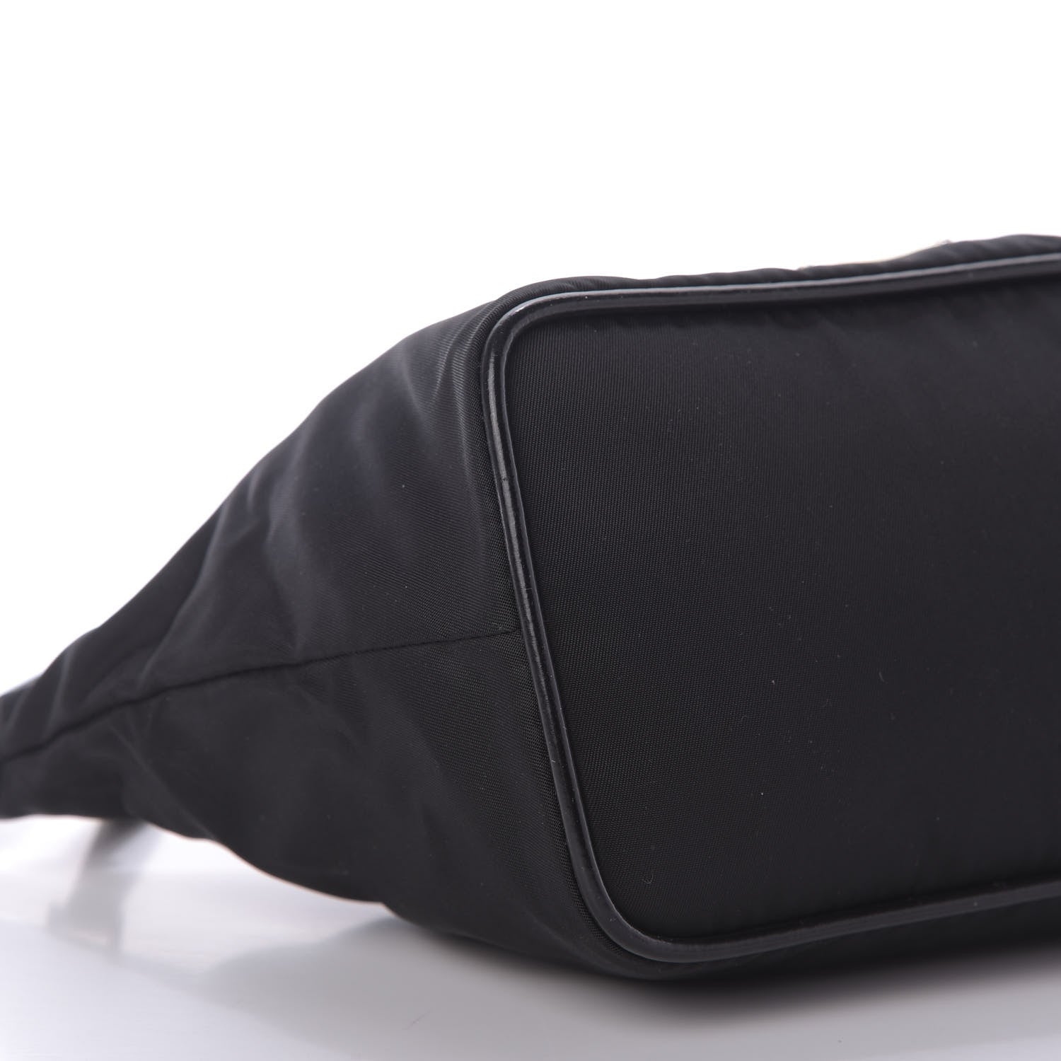 Prada Tessuto Nylon Pochette Bag Black 6 of 9