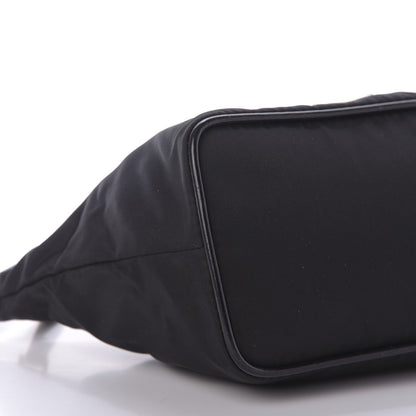 Prada Tessuto Nylon Pochette Bag Black 6 of 9
