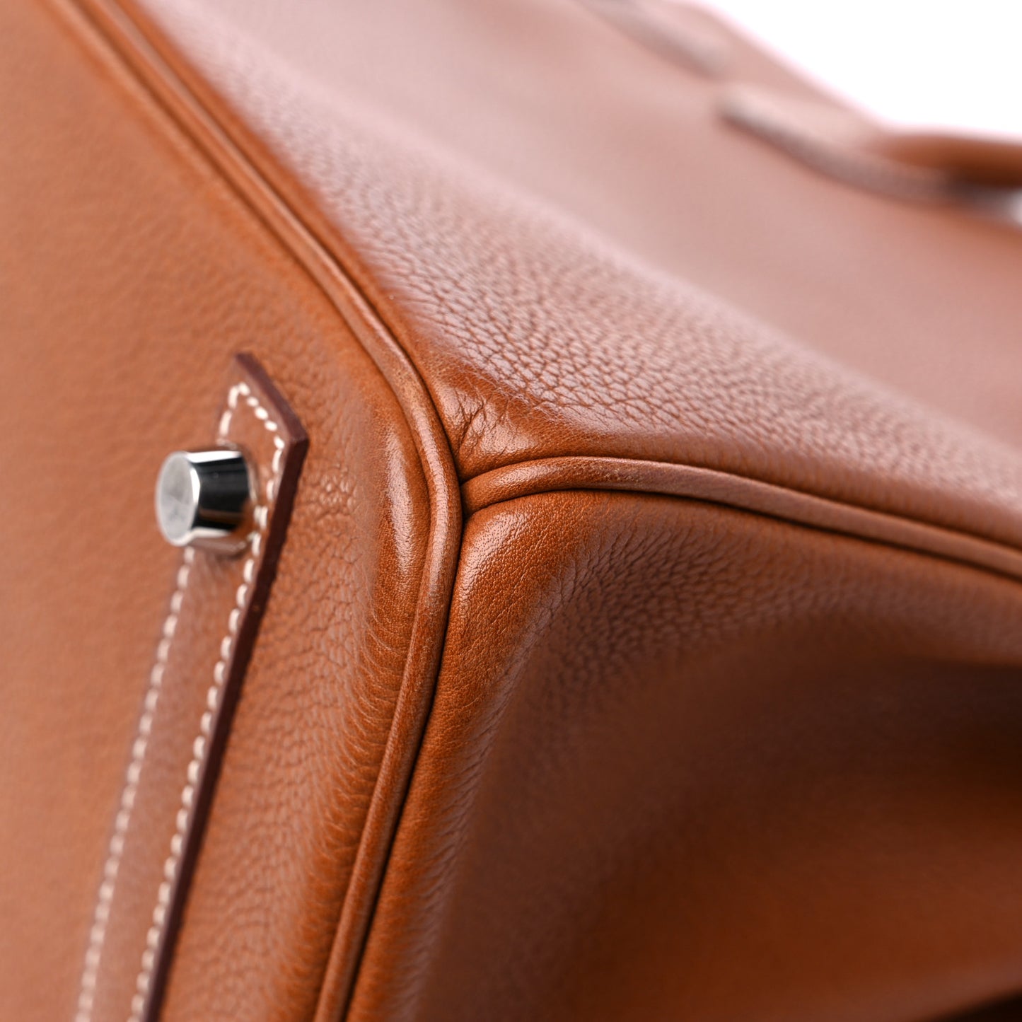 Natural Barenia Faubourg Birkin 30 Fauve