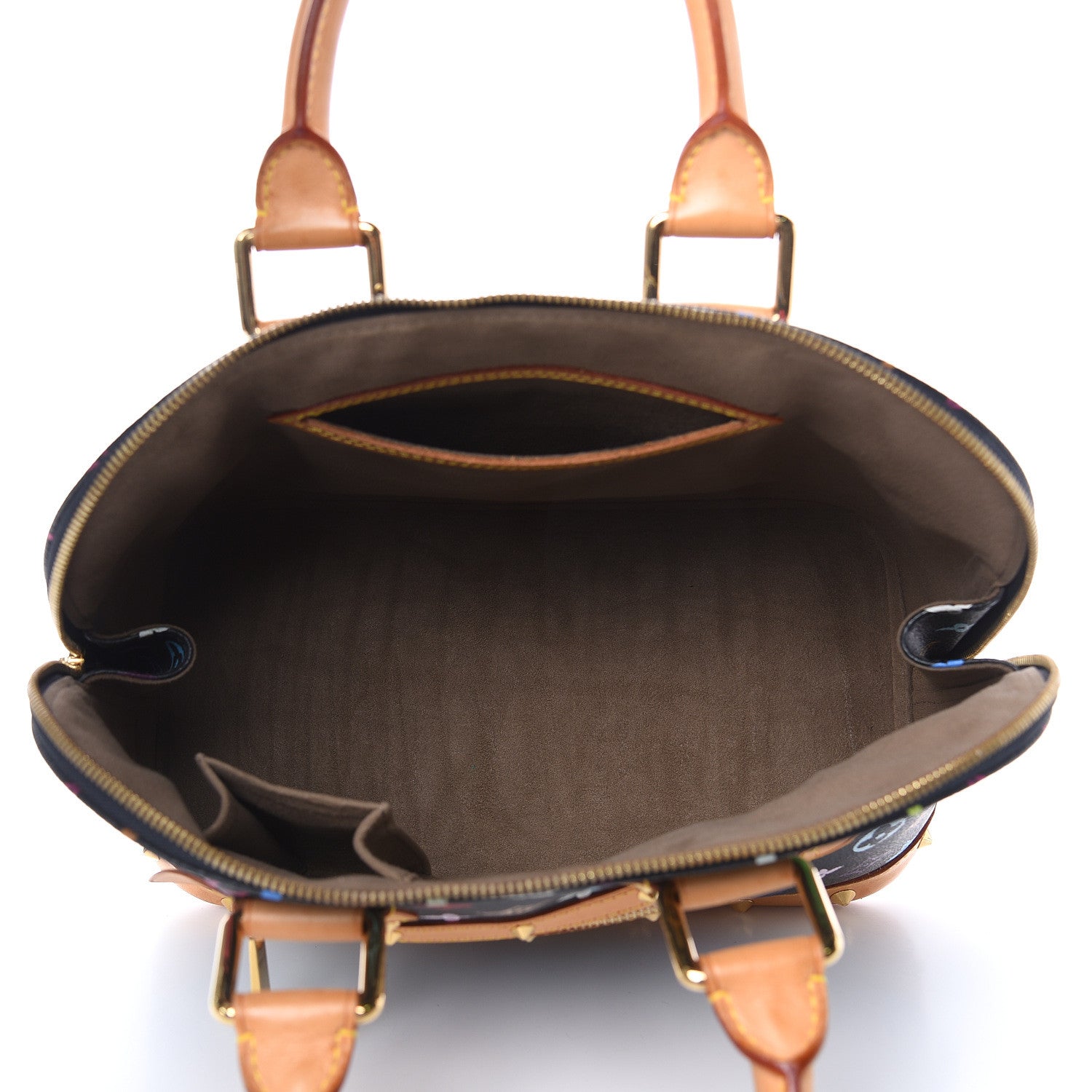 Louis Vuitton Monogram Multicolor Alma Black 5 of 12