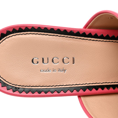 Gucci Malaga Kid Janaya 150mm Platform Sandals 37 Rhodamine Pink 6 of 9