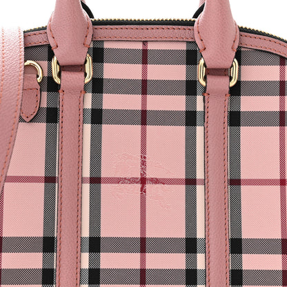 Burberry Horseferry Check Small Orchard Bowling Bag Pale Orchid 9 of 12