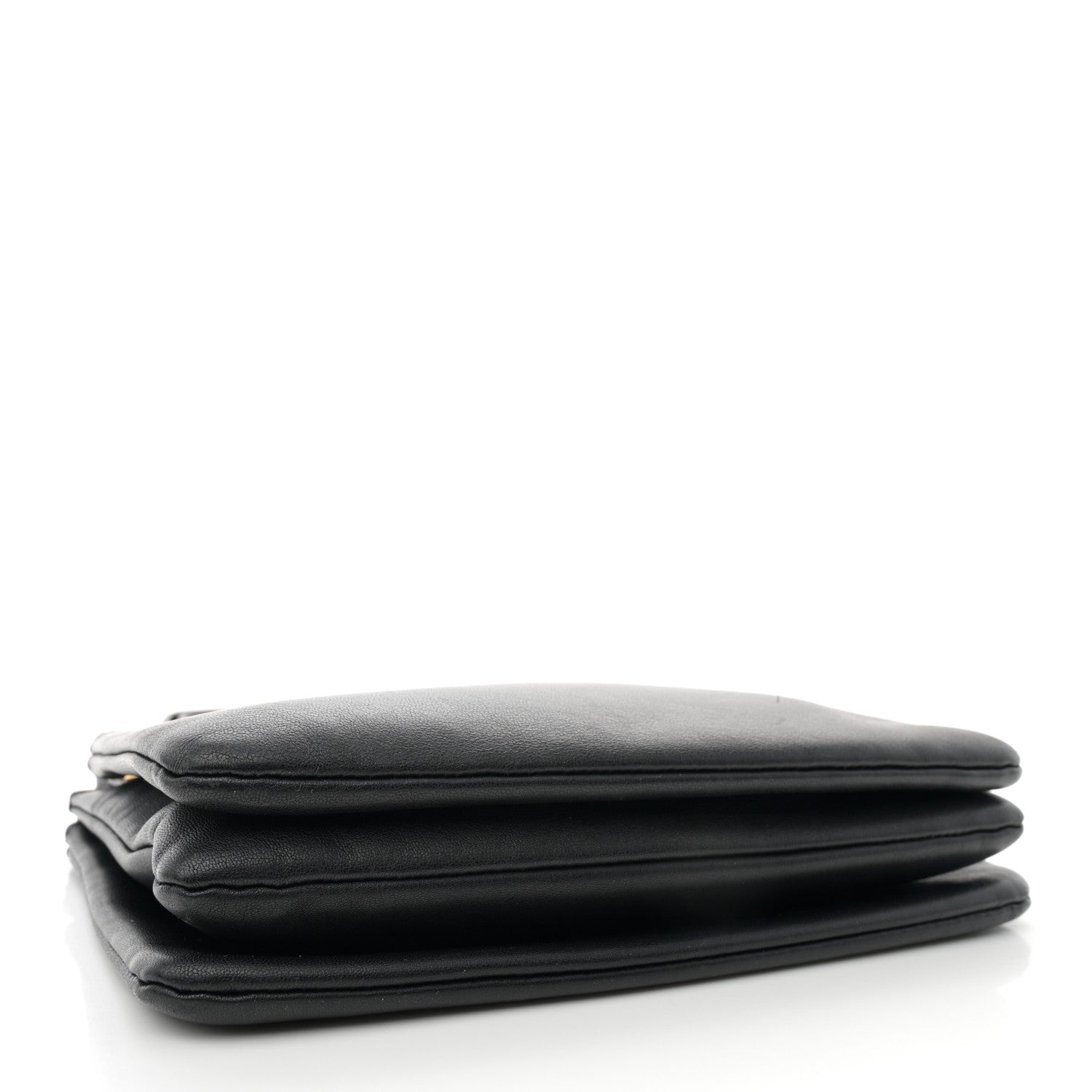 Celine Lambskin Small Trio Crossbody Bag Black 4 of 12