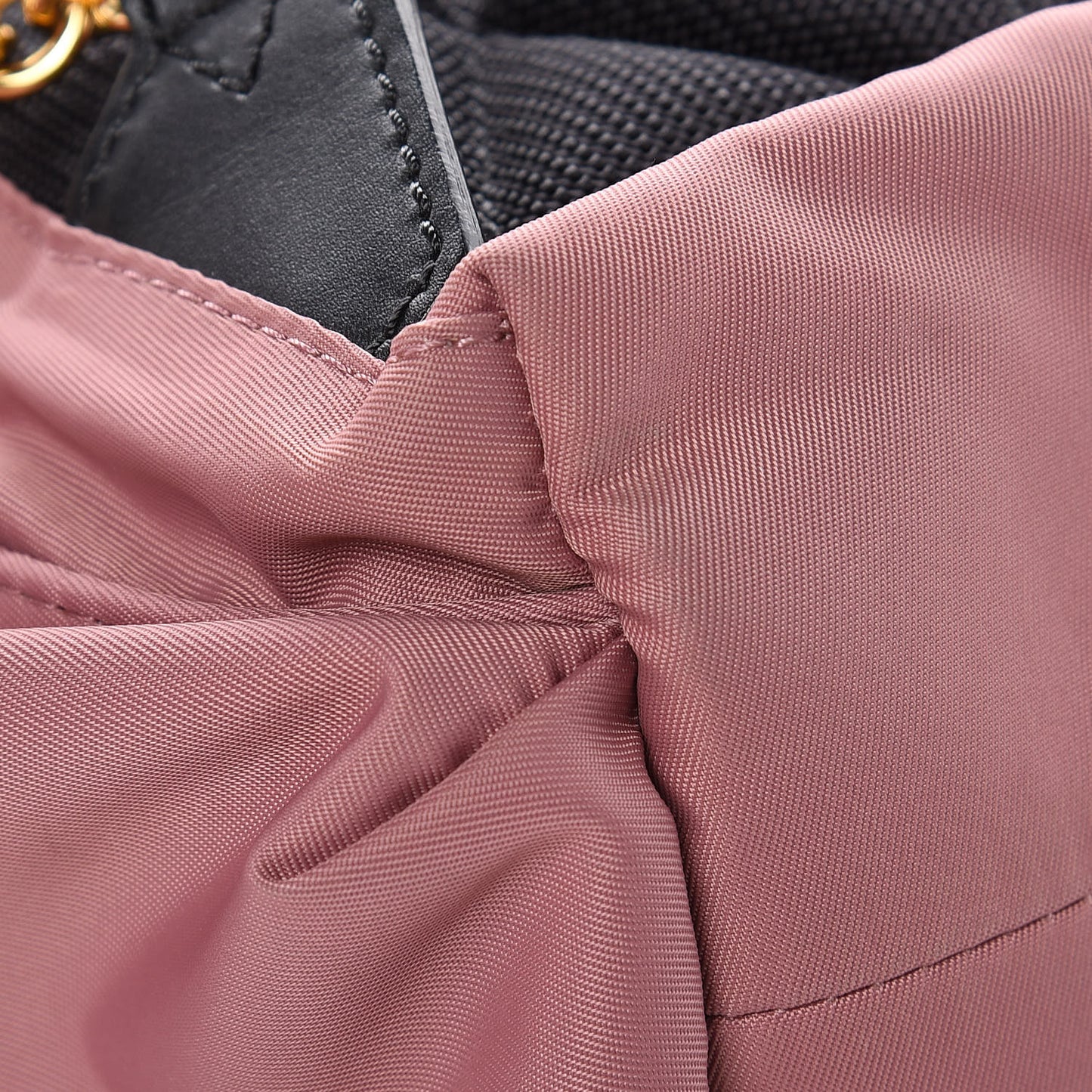 Nylon Small Rucksack Backpack Mauve Pink