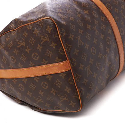 Louis Vuitton Monogram Keepall Bandouliere 55 6 of 9