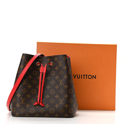 Louis Vuitton Monogram Neonoe MM Coquelicot 10 of 10