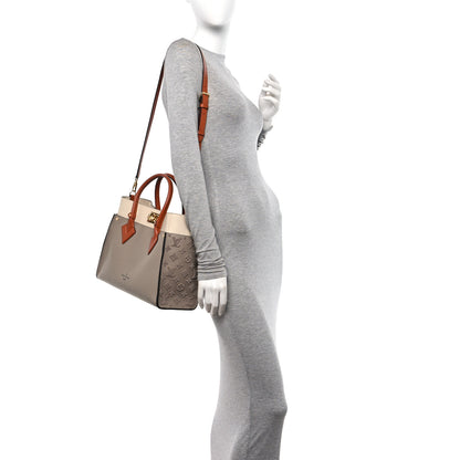 Louis Vuitton Calfskin Monogram Tufting On My Side Galet 2 of 9