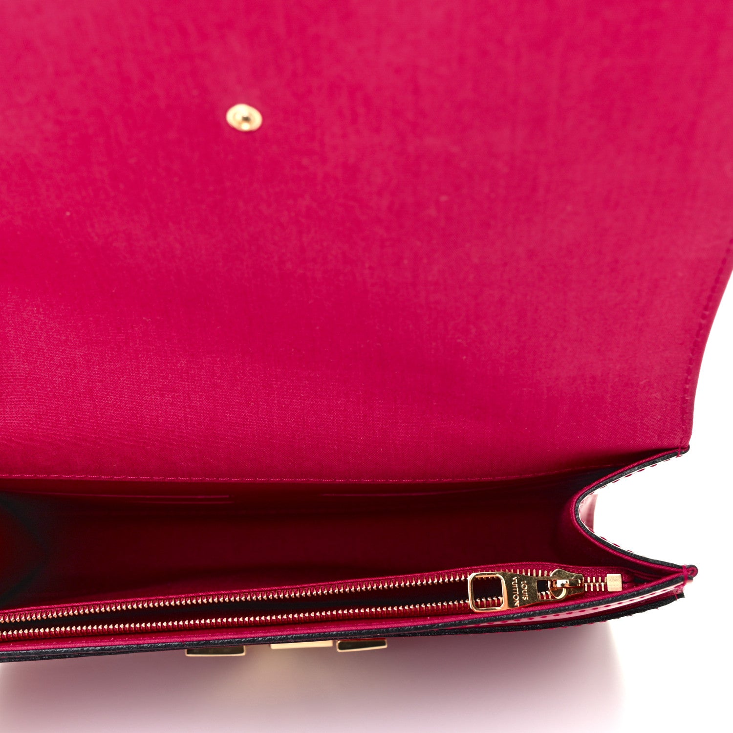 Louis Vuitton Patent Neo Sobe Louise Evening Clutch Rose Indien 4 of 6