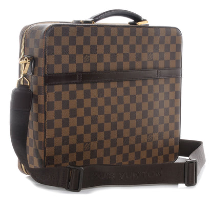 Louis Vuitton Damier Ebene Porte Ordinateur Sabana Computer Case 3 of 10