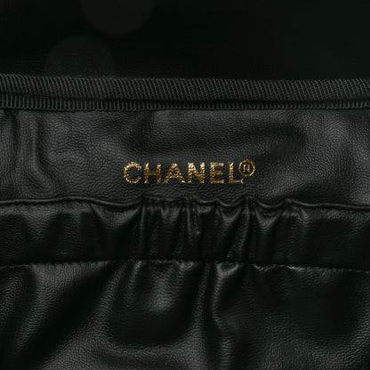 Chanel Patent Vanity Cosmetic Case Black 6 of 15