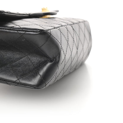 Chanel Aged Calfskin Quilted 2.55 Reissue 226 Flap Black 14 of 15