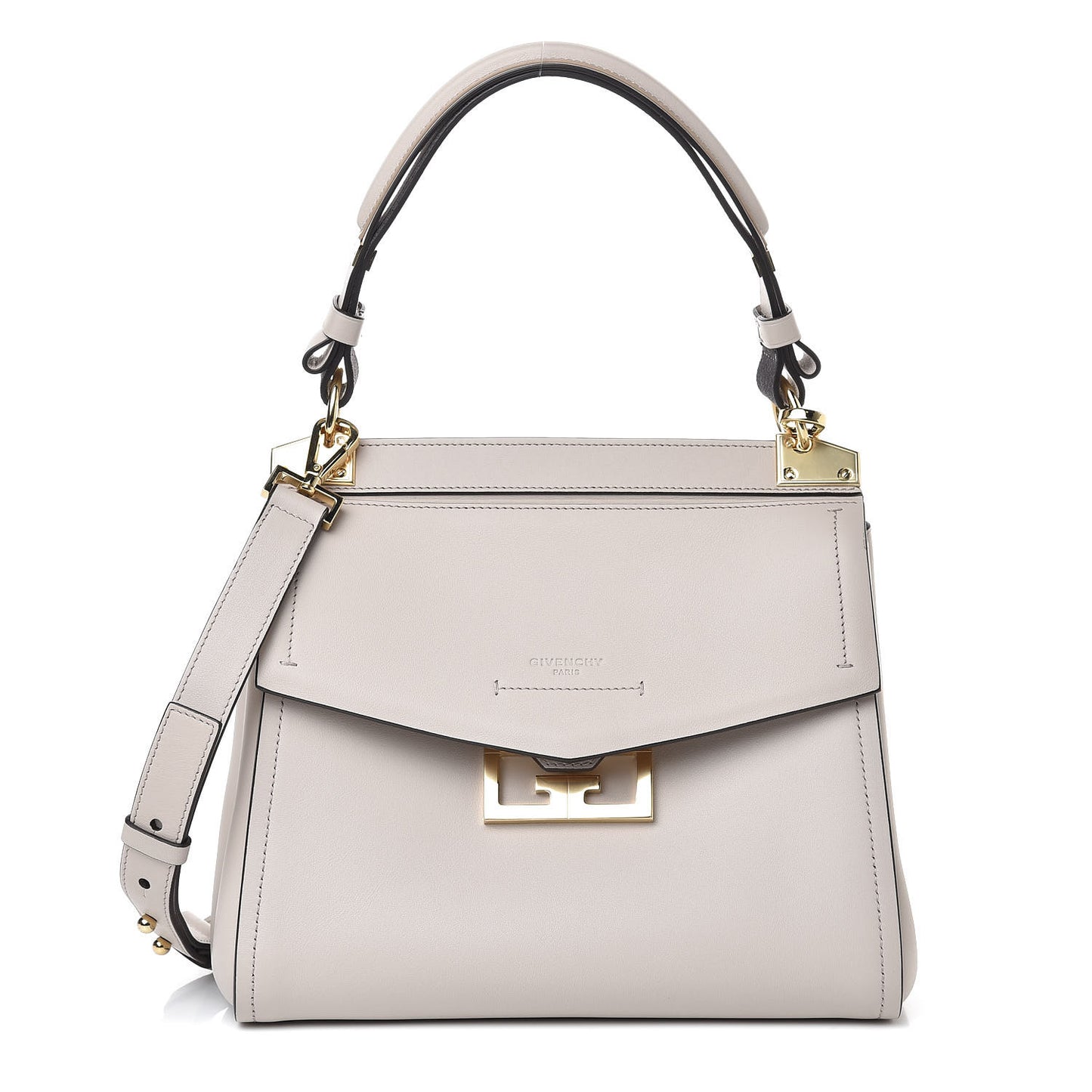 Calfskin Small Mystic Shoulder Bag Natural