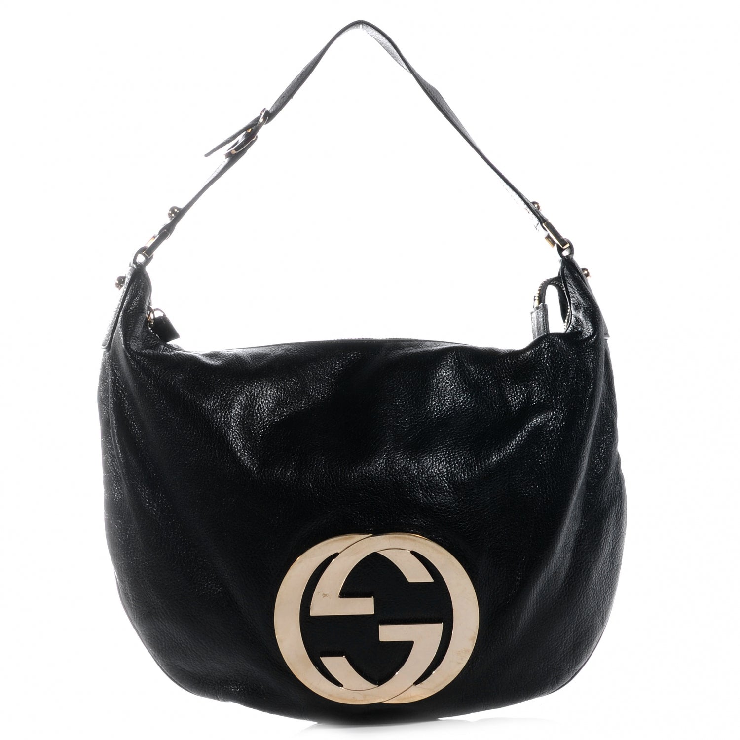 Gucci Leather Blondie Hobo Black 1 of 8