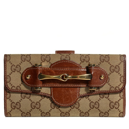 Gucci Monogram Pelham Continental Wallet 1 of 8