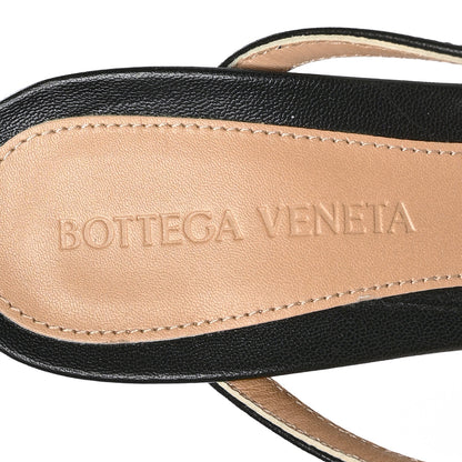 Bottega Veneta Lambskin Stretch Multi Strap 90mm Sandals 36.5 Black 6 of 7