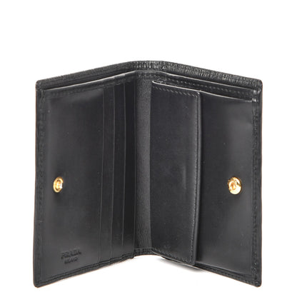 Prada Vitello Move Bi-Fold Wallet Nero Black 5 of 9