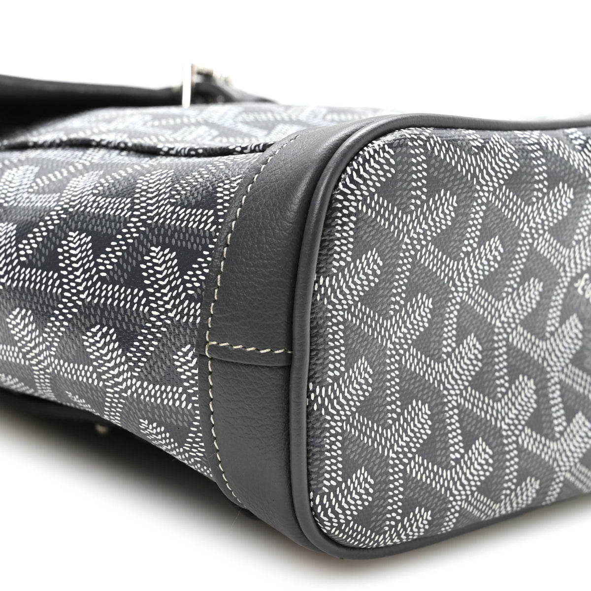 Goyard Goyardine Calfskin Mini Alpin Backpack Grey 7 of 8