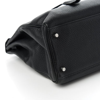 Hermes Togo Kelly Retourne 40 Black 6 of 10