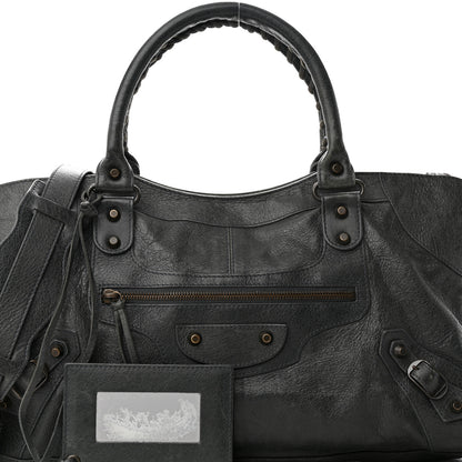 Balenciaga Agneau Classic Hardware Part Time Anthracite 7 of 11